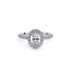 Verragio Pave Oval Engagement Ring