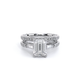 Verragio Three-Stone Emerald Engagement Ring