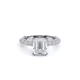 Verragio Pave Emerald Engagement Ring