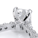 Verragio Pave Emerald Engagement Ring