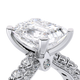 Verragio Pave Emerald Engagement Ring