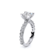 Verragio Pave Princess Engagement Ring