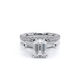 Verragio Three-Stone Emerald Engagement Ring