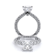 Verragio Pave Princess Engagement Ring
