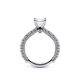 Verragio Pave Oval Engagement Ring