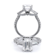 Verragio Emerald Engagement Ring
