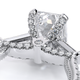 Verragio Emerald Engagement Ring