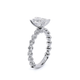 Verragio Pave Emerald Engagement Ring