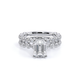 Verragio Pave Emerald Engagement Ring