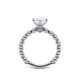 Verragio Pave Oval Engagement Ring