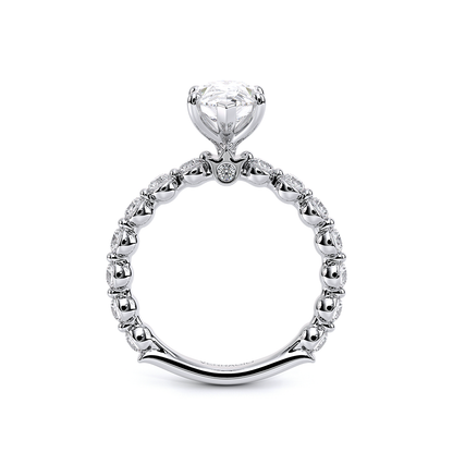 Verragio Pave Pear Engagement Ring