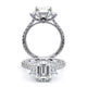 Verragio Emerald Engagement Ring