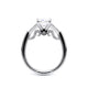 Verragio Three-Stone Oval Engagement Ring