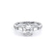 Verragio Three-Stone Oval Engagement Ring