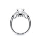 Verragio Three-Stone Emerald Engagement Ring