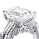 Verragio Three-Stone Emerald Engagement Ring