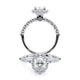 Verragio Halo Oval Engagement Ring