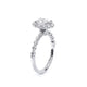 Verragio Halo Oval Engagement Ring