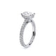 Verragio Pave Oval Engagement Ring