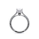 Verragio Pave Oval Engagement Ring