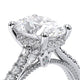 Verragio Pave Oval Engagement Ring