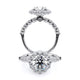 Verragio Halo Round Engagement Ring