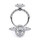 Verragio Halo Oval Engagement Ring