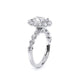 Verragio Halo Oval Engagement Ring