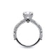 Verragio Pave Round Engagement Ring