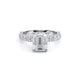 Verragio Pave Emerald Engagement Ring