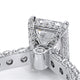 Verragio Pave Emerald Engagement Ring