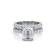 Verragio Pave Emerald Engagement Ring