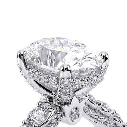 Verragio Pave Oval Engagement Ring