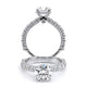 Verragio Pave Round Engagement Ring
