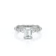 Verragio Halo Emerald Engagement Ring
