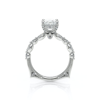 Verragio Halo Oval Engagement Ring