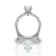 Verragio Halo Pear Engagement Ring