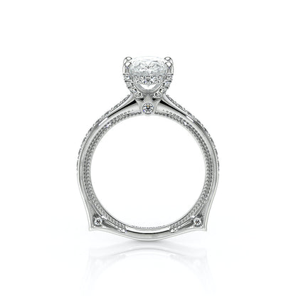 Verragio Halo Oval Engagement Ring