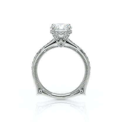 Verragio Halo Round Engagement Ring