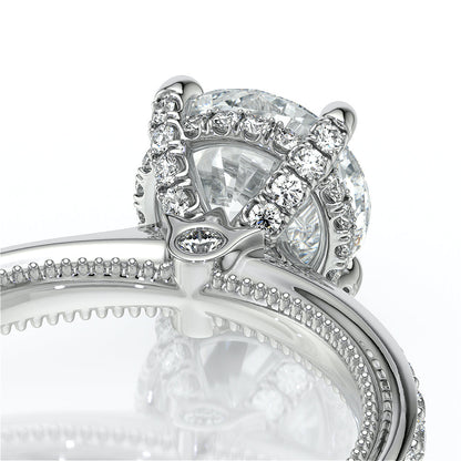 Verragio Halo Round Engagement Ring