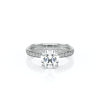Verragio Halo Round Engagement Ring