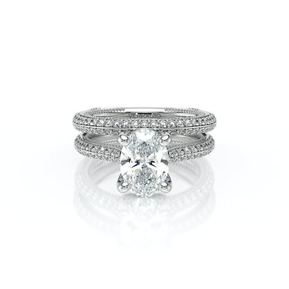 Verragio Halo Oval Engagement Ring