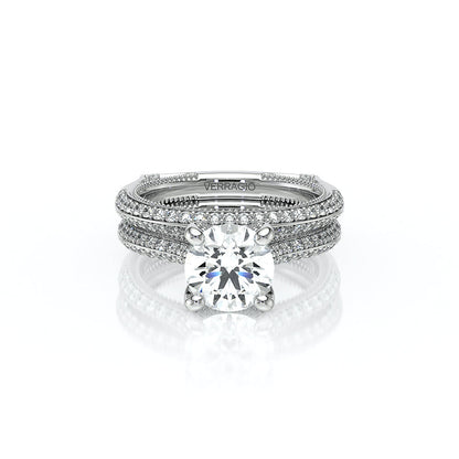 Verragio Halo Round Engagement Ring
