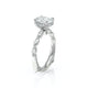 Verragio Halo Oval Engagement Ring