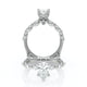 Verragio Halo Pear Engagement Ring