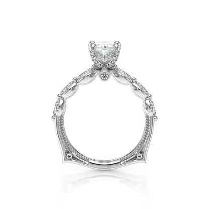 Verragio Halo Pear Engagement Ring