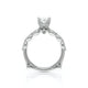 Verragio Halo Pear Engagement Ring