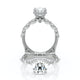 Verragio Halo Round Engagement Ring