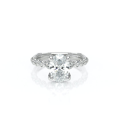 Verragio Halo Oval Engagement Ring