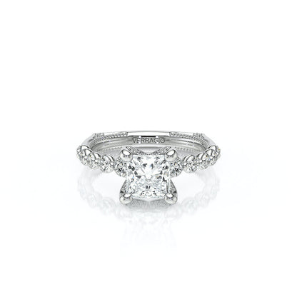 Verragio Halo Princess Engagement Ring